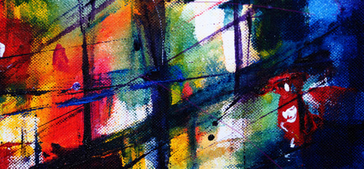 Abstract Colorful Watercolor