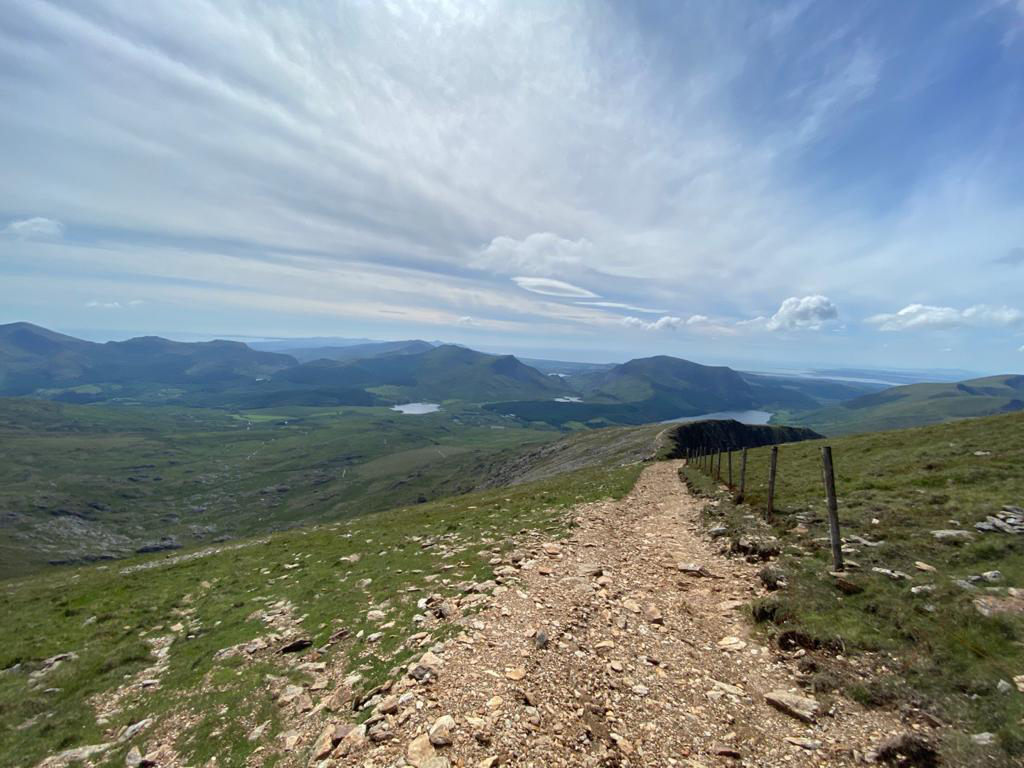 View Down the Snowdon Valley