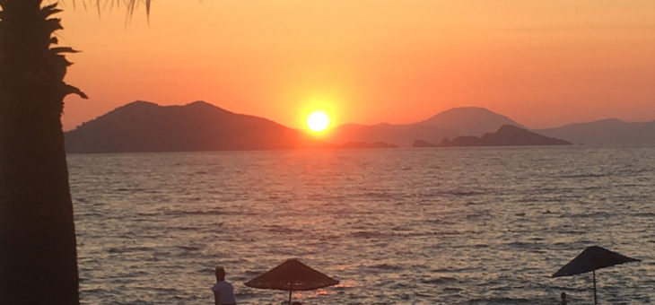 Sunset In Turkey