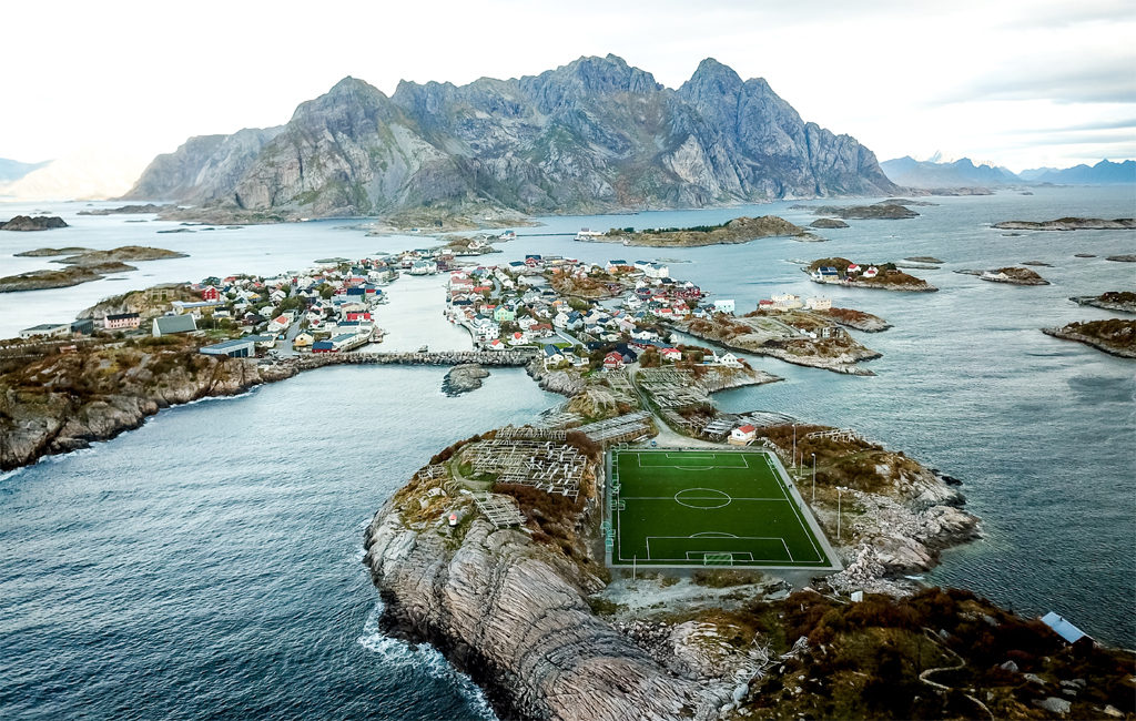 football pitch norway