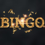 Gold Bingo Game Sign Example